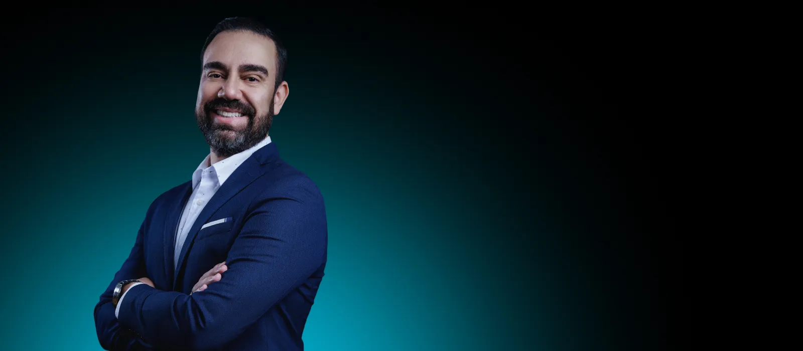 Rodrigo Dutra sorrindo